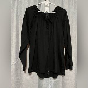 Grace & Lace Peasant Top L